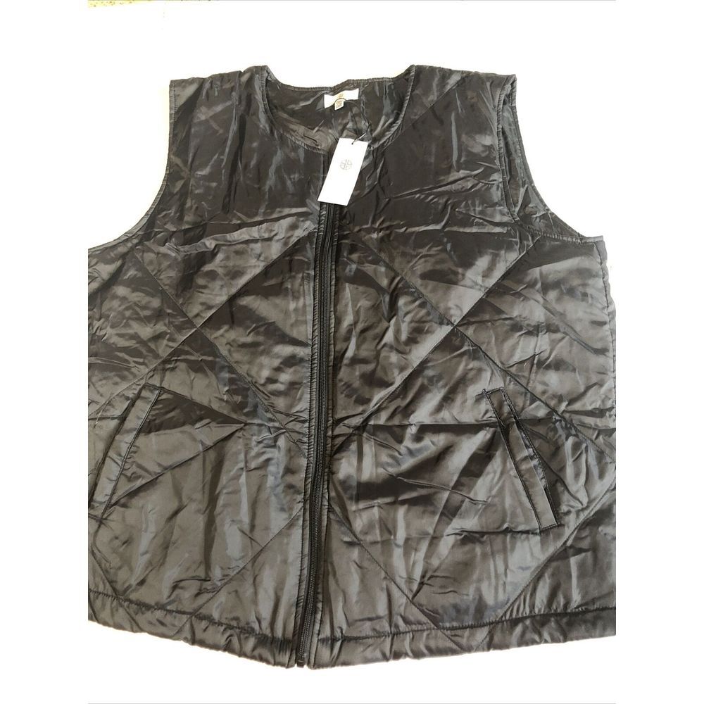 Socialite Vest Womens Large/Extra Large Black Full Zip-Up Outdoor NWT‎ - Picture 1 of 4